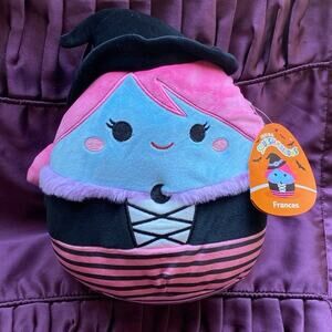 Squishmallows France The Witch 10” Halloween Squishmallows Plush Black Hat NEW